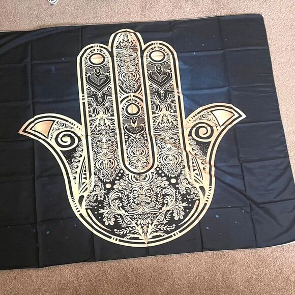 Hamsa Hand Tapestry - Picture 2 of 5